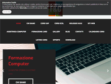 Tablet Screenshot of formazionecomputer.it